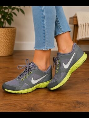 Nike Free XT Gray Volt Training Shoes Women's